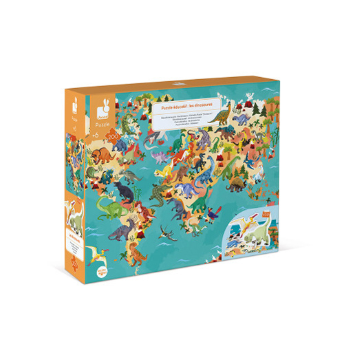 

Пазлы Educational Puzzle – The Dinosaurs