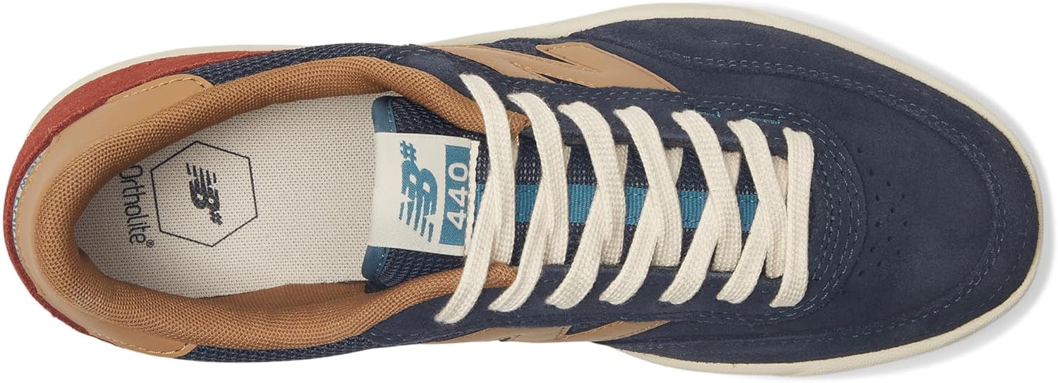 Мужские кроссовки для скейтбординга New Balance 440 V2, Navy — фото 2