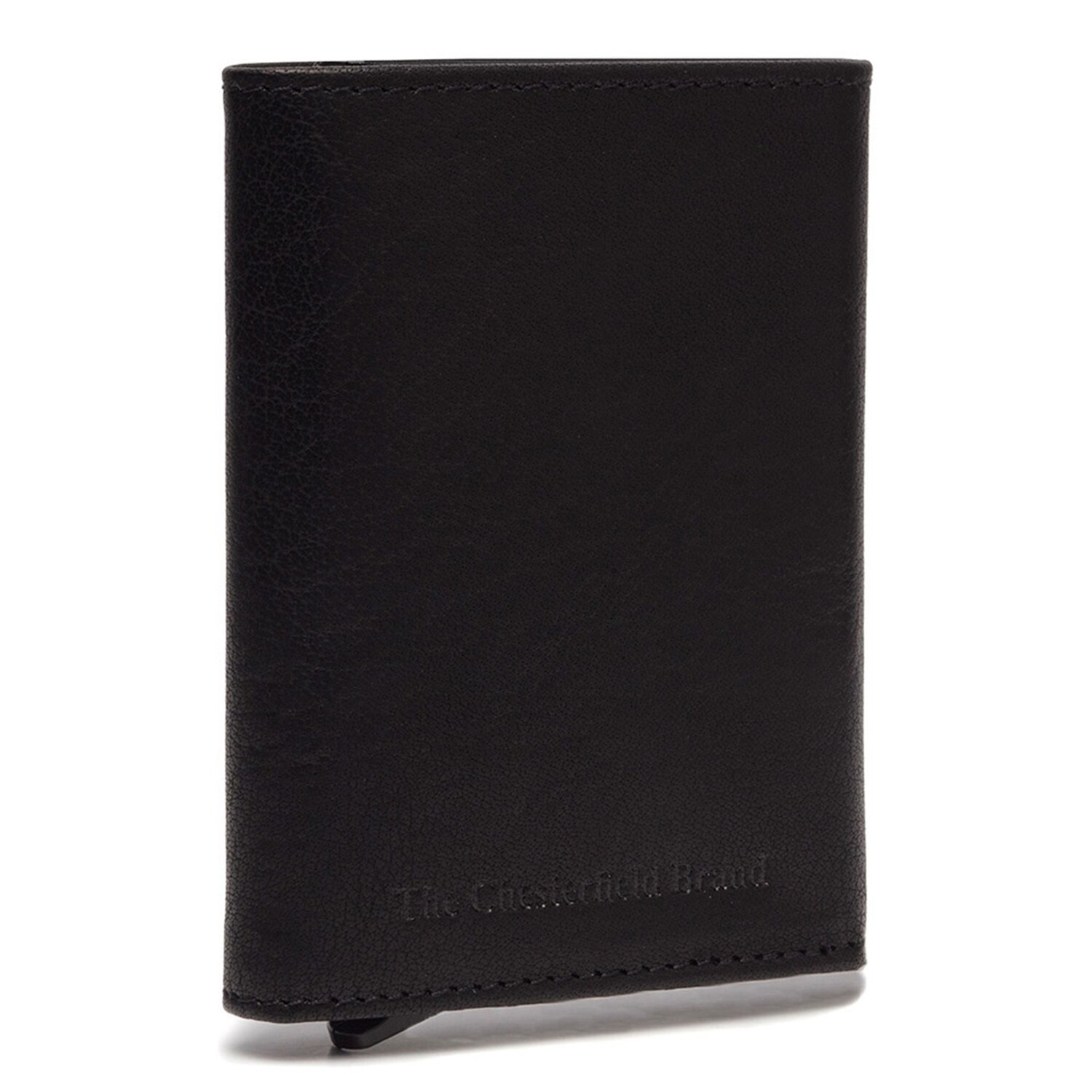 

Кошелек The Chesterfield Brand Antique Buff Kreditkartenetui RFID Schutz Leder 7 см, черный