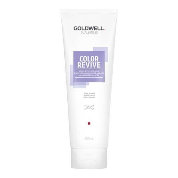 Goldwell Color Revive Cool Blonde шампунь-окрашиватель для светлых волос, охлаждает блонд, нейтрализует желтые тона, 250мл — фото 2
