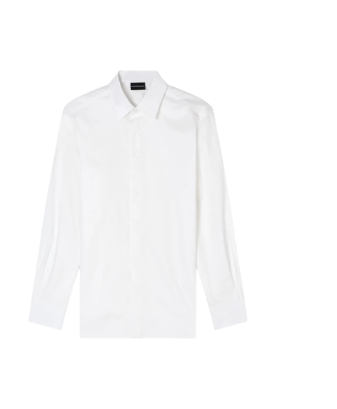

Повседневная рубашка Emporio Armani, белый