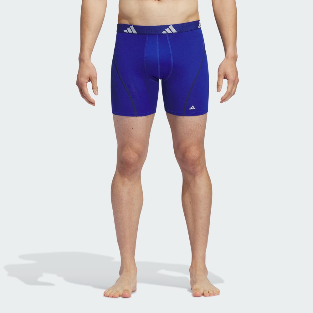 

Боксеры Adidas Performance Mesh Graphic Boxer Briefs 3-Pack, цвет Blue/Legend Ink/Onix