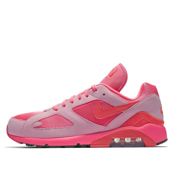 

Кроссовки comme des garcons x air max 180 Nike, розовый