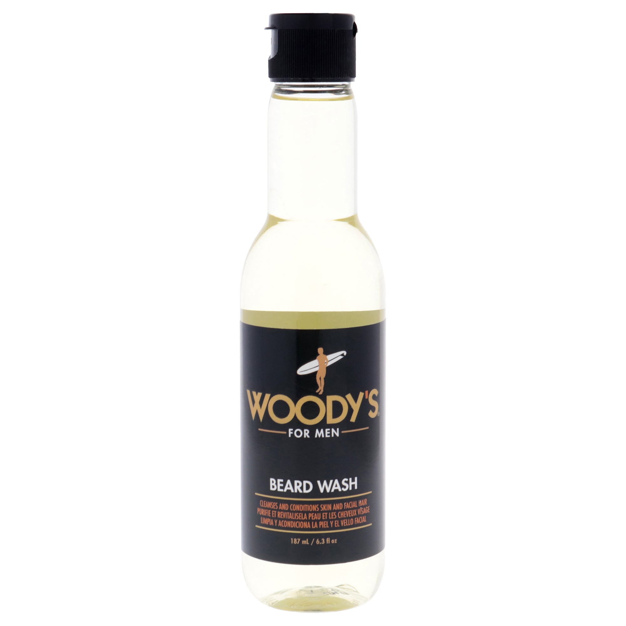

Шампунь для бороды Woodys для мужчин - 6,3 унции Woodys, 6.3 Oz