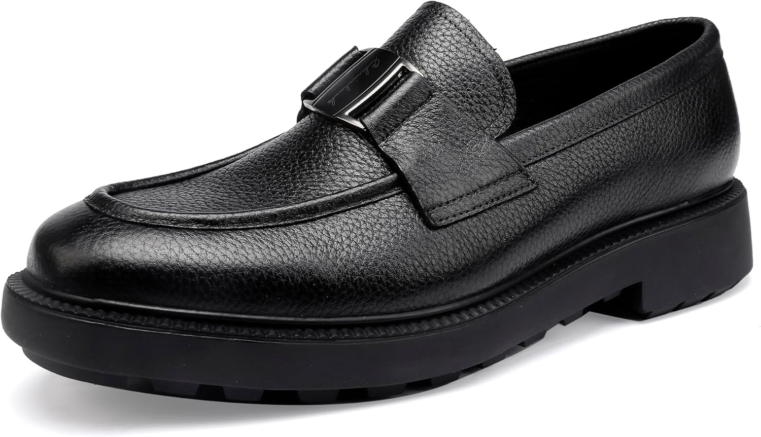 

Мужские туфли Mokolife, классические кожаные лоферы на низком ходу, формальные деловые туфли Penny, черный