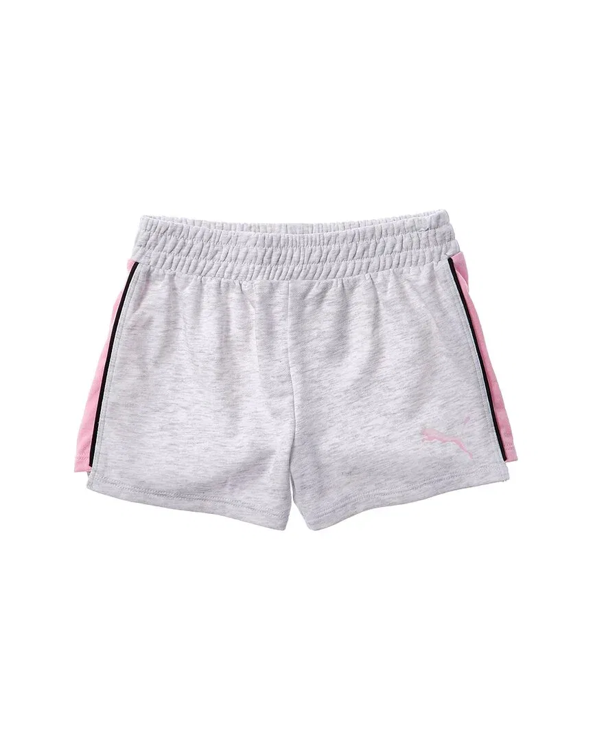 PUMA Foundations French Terry Short, белый — фото 2