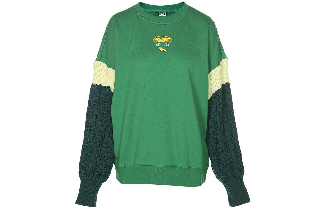 

Свитшот женский зеленый Puma
