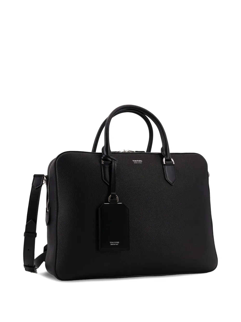 Портфель с верхней ручкой Tom Ford, черный — фото 3