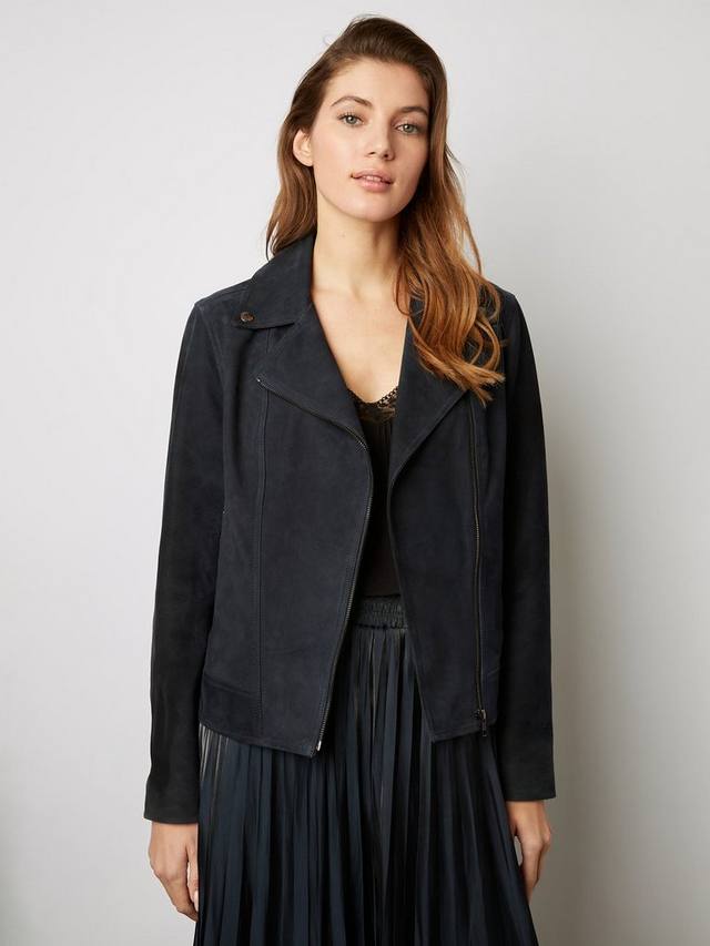 

Замшевая куртка joceline Gerard Darel, темно-синий