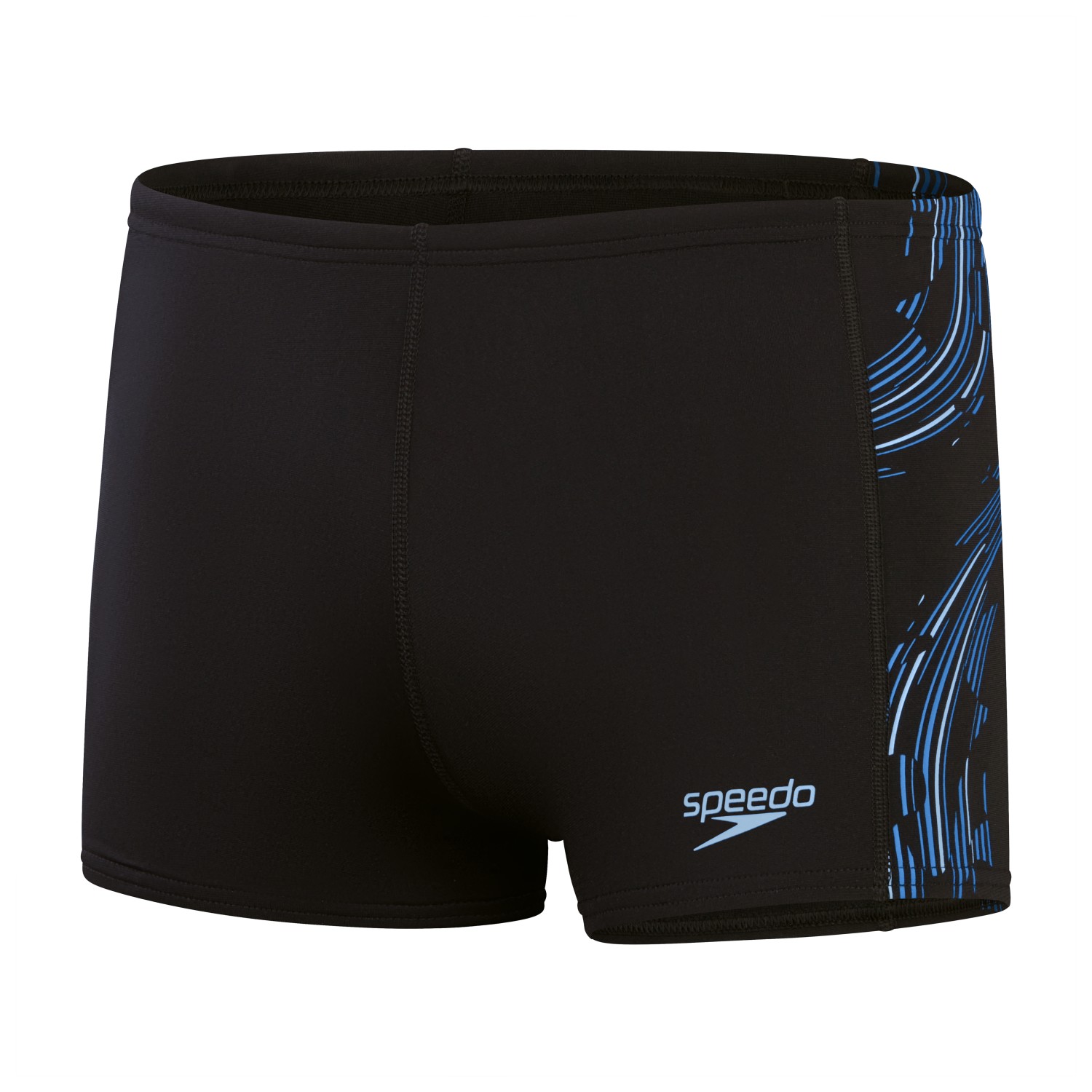 

Плавки Speedo Tech Panel Aquashort, цвет Black/Curious Blue/True Cobalt