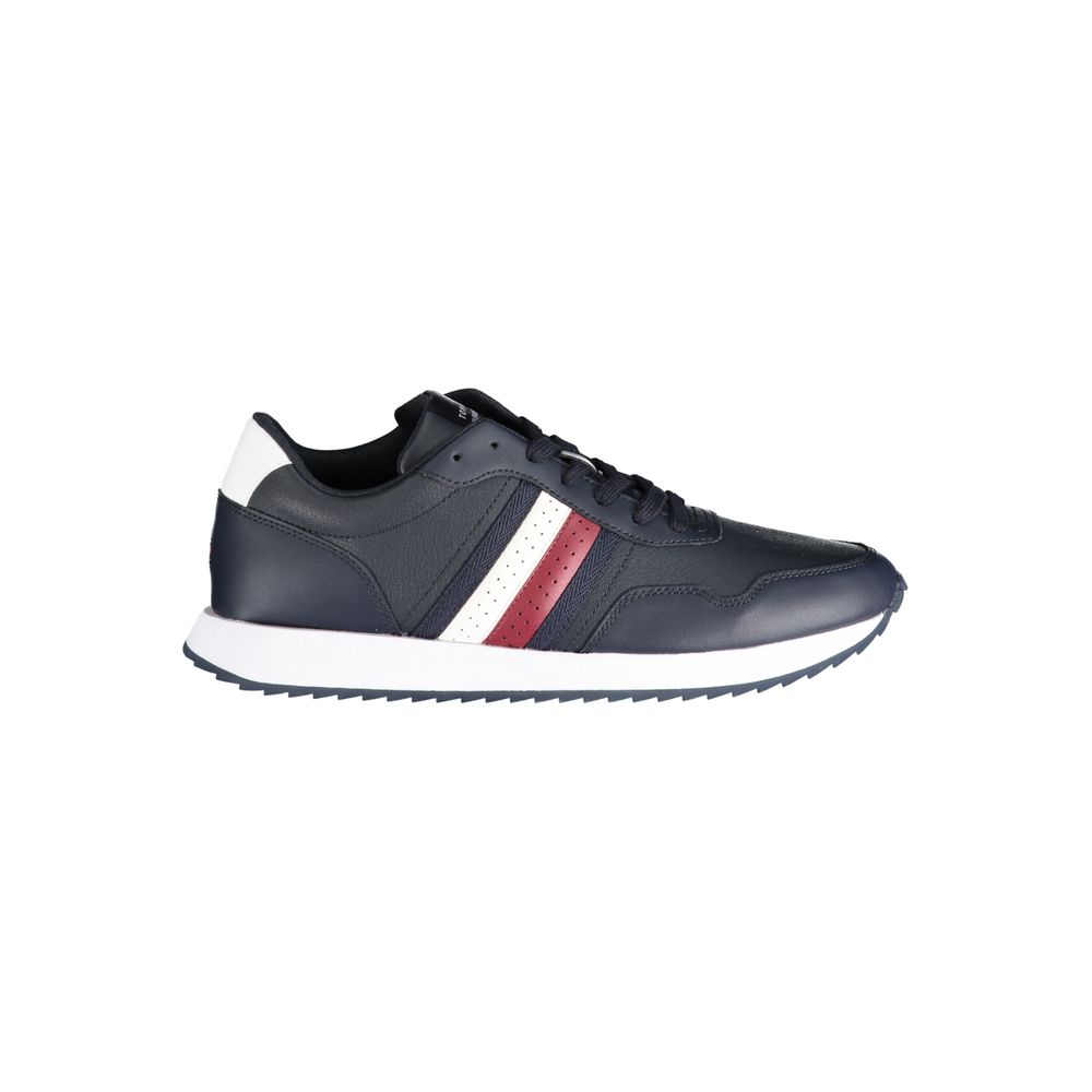 

Синие кроссовки из полиэстера Tommy Hilfiger