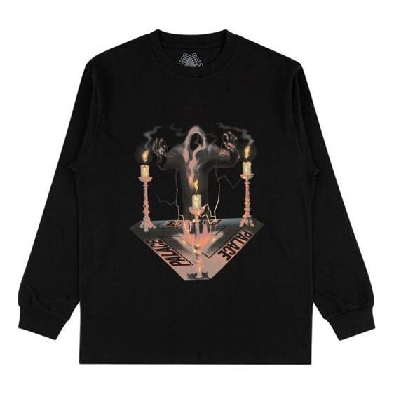

Свитер spooked long sleeve 'black' Palace, черный