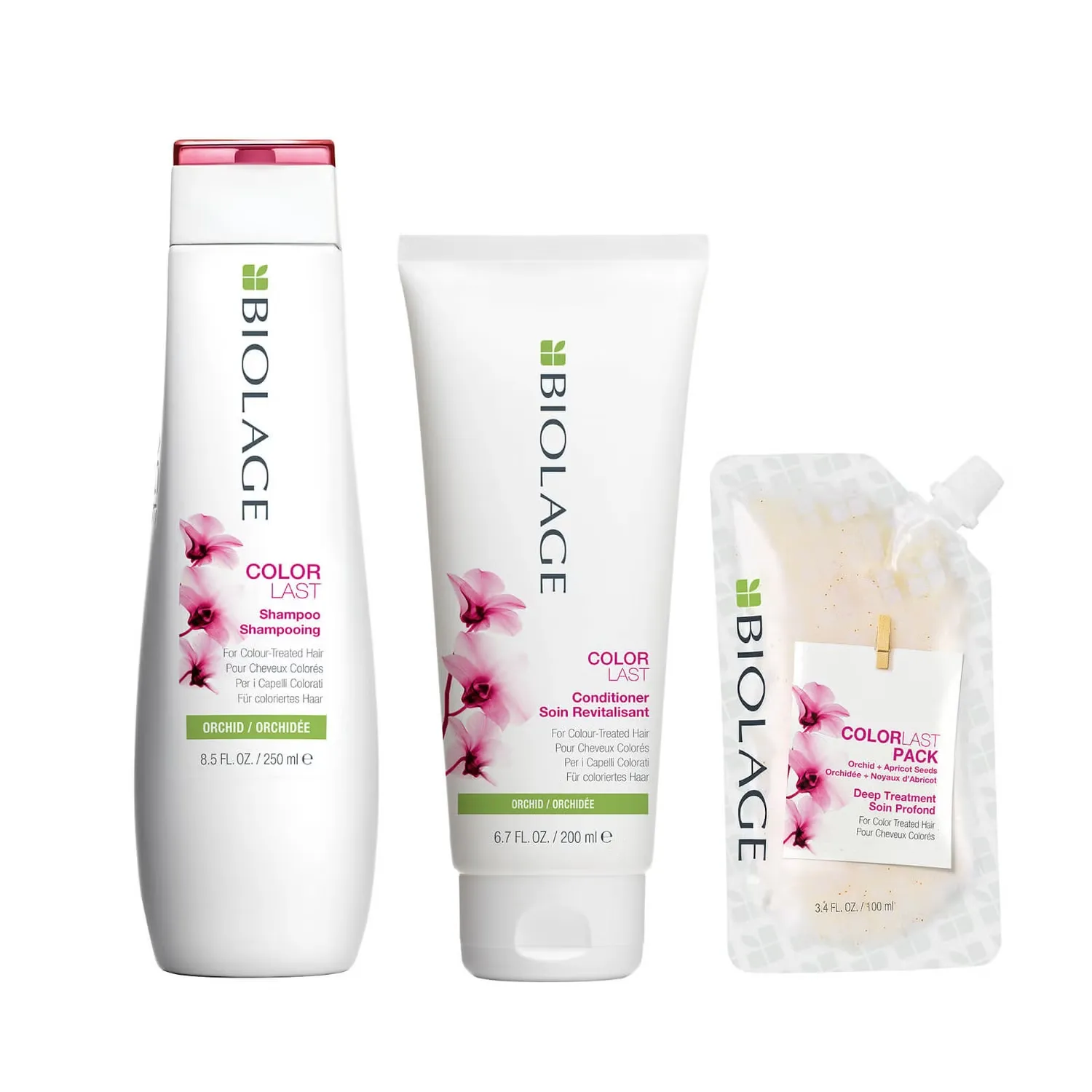 

ColorLast Color Protect Шампунь, кондиционер и маска для окрашенных волос. Biolage