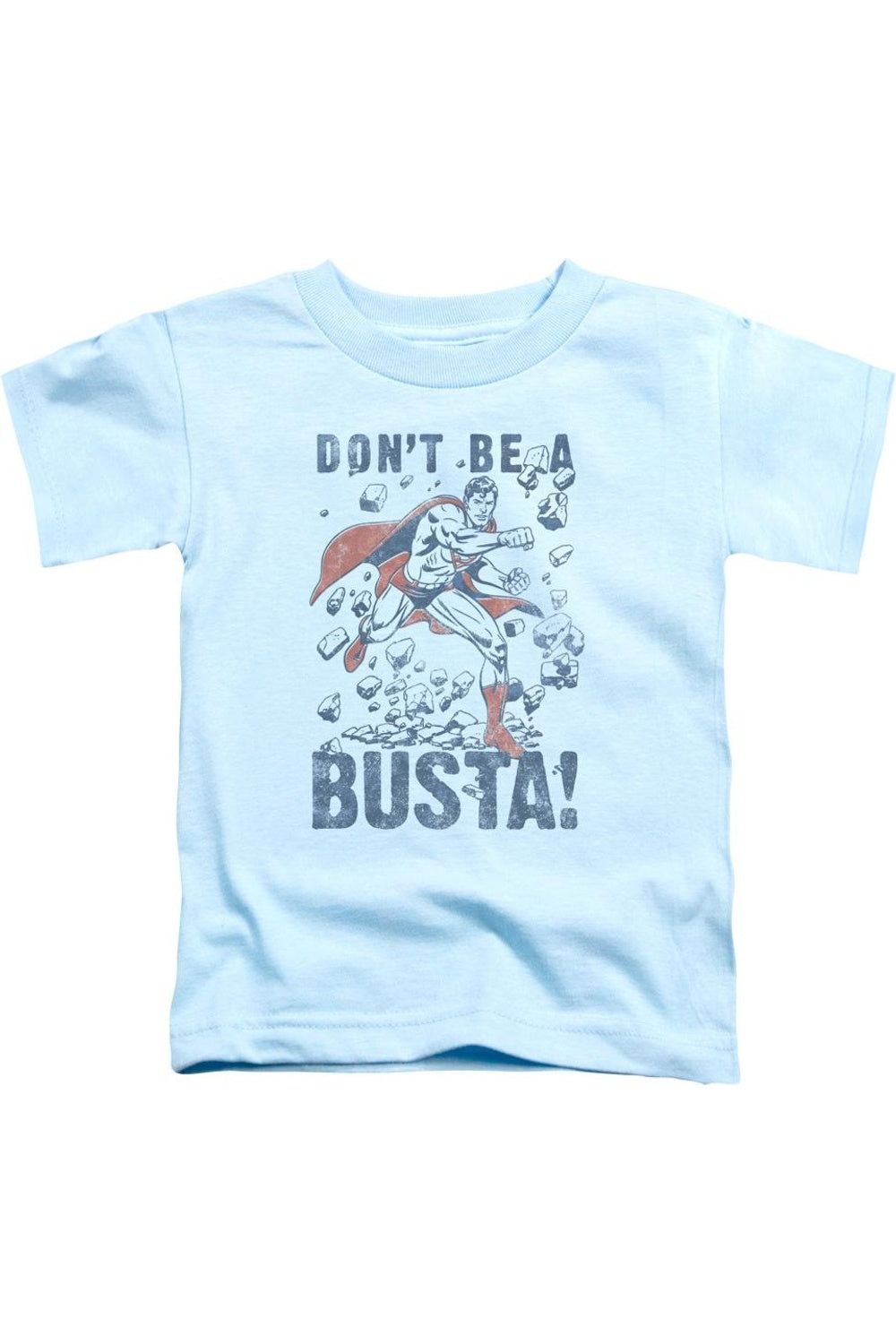 

Футболка с коротким рукавом Superman Busta для малышей Gildan, светло-голубой