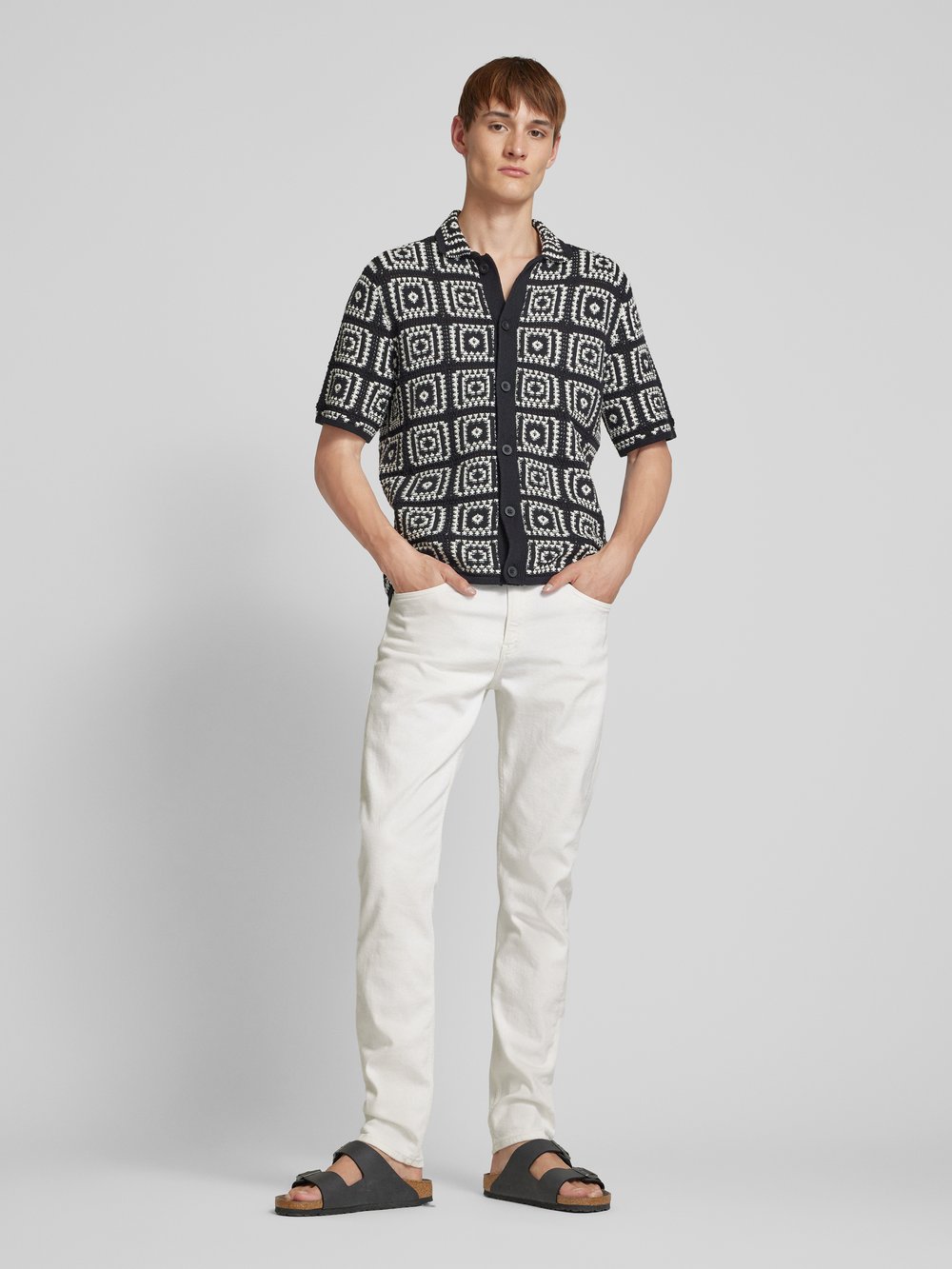 

Джинсы с 5-карманным дизайном Calvin Klein Jeans, белый
