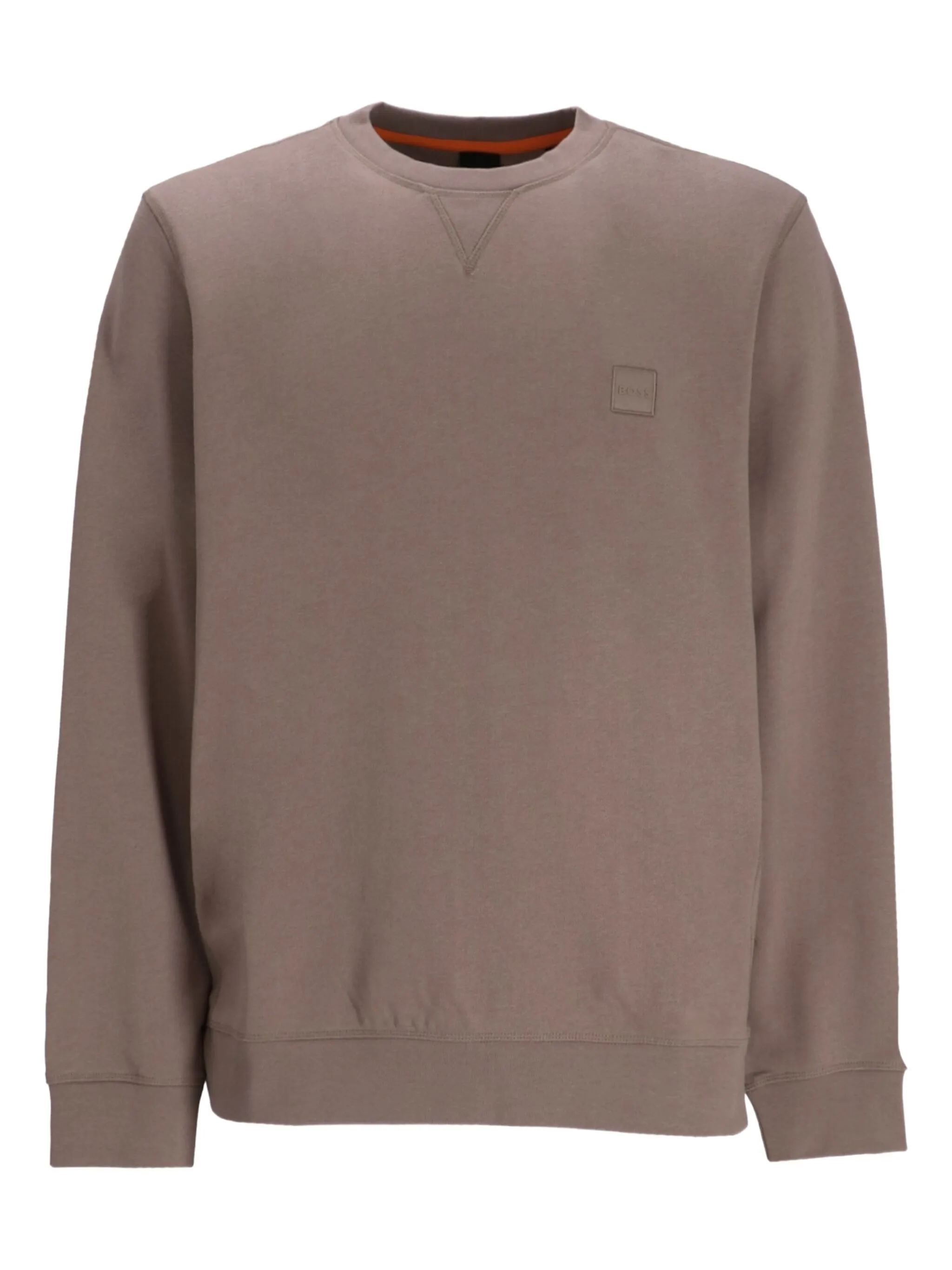 

Хлопковая толстовка Boss, бежевый