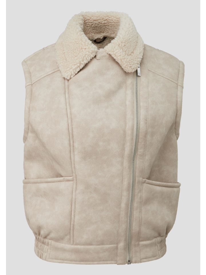 

QS Жилет для активного отдыха, цвет 8001_светло-бежевый