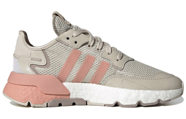 Кроссовки оригинальные nite jogger Adidas, серый — фото 2