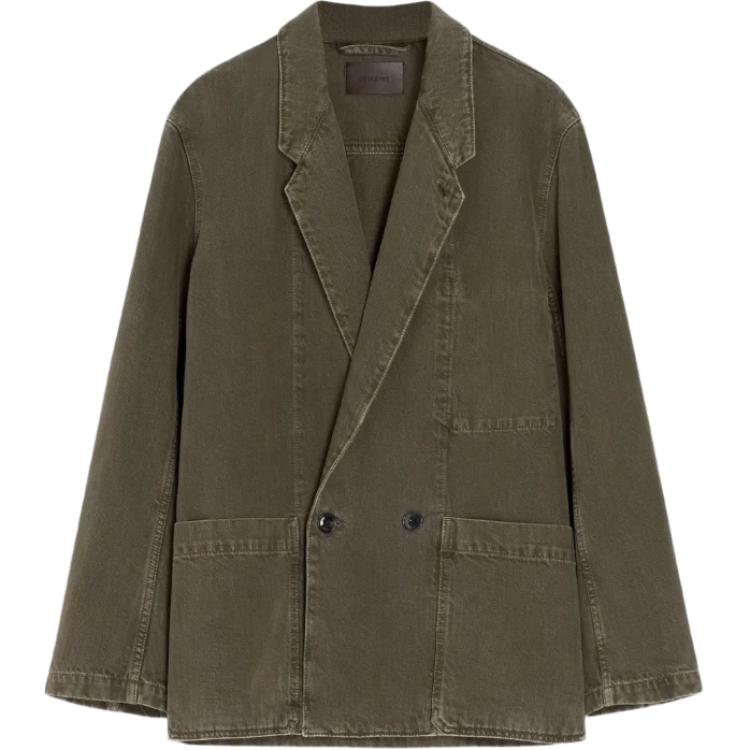 

Lemaire Двубортный пиджак с накладными карманами, Green