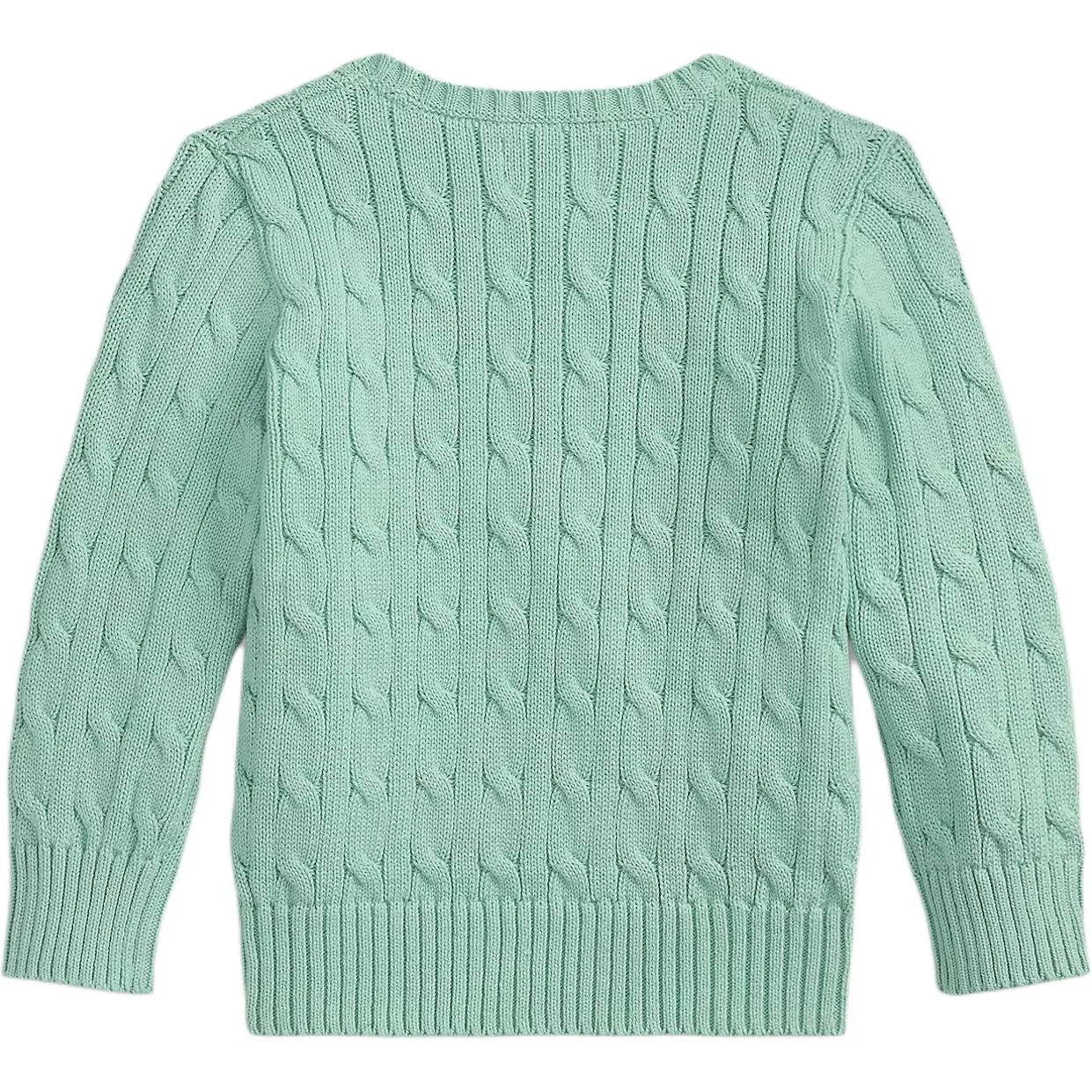 Детский свитер Polo Ralph Lauren, celadon — фото 3