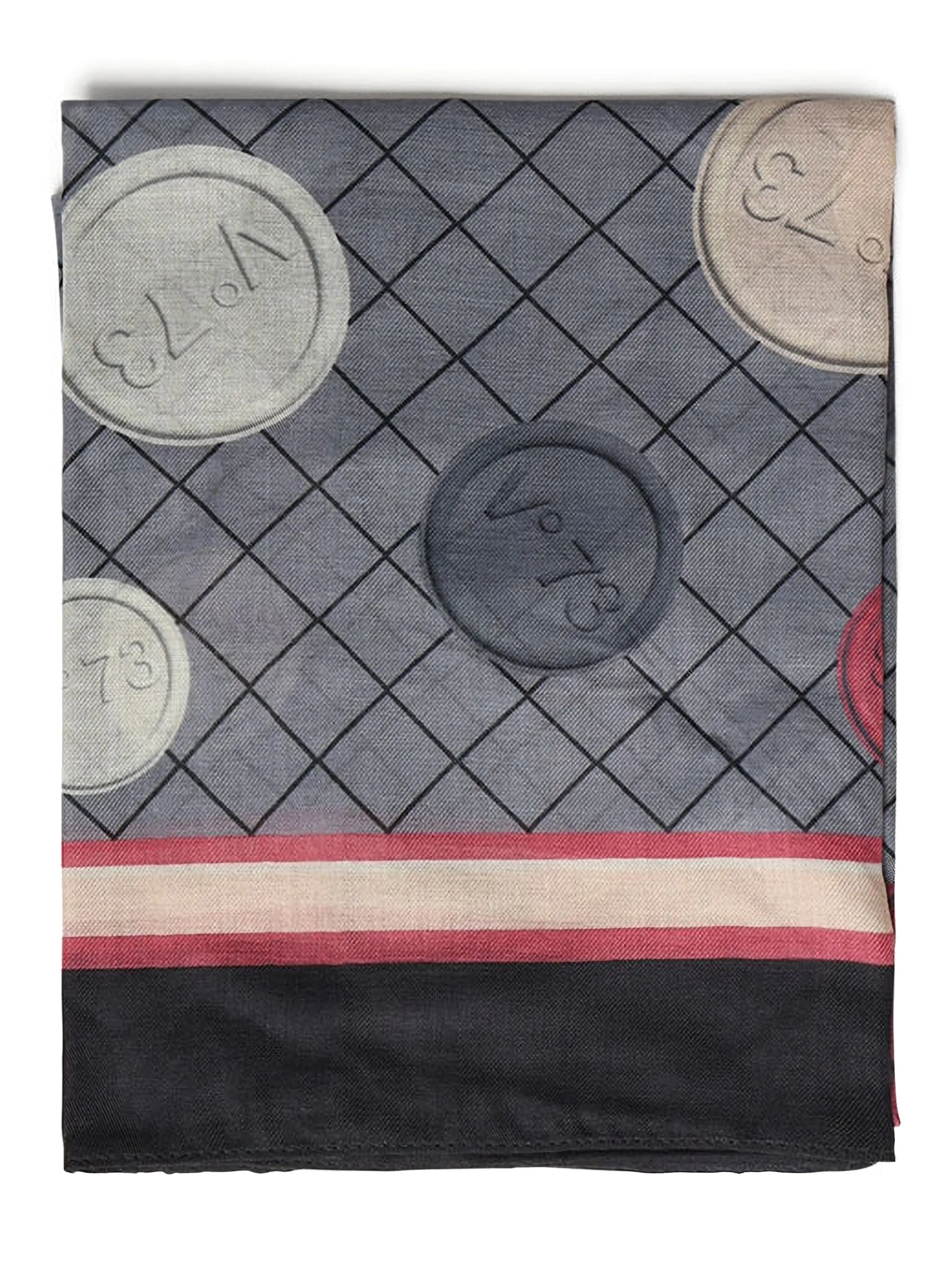 

Шарф Nellie V°73, серый