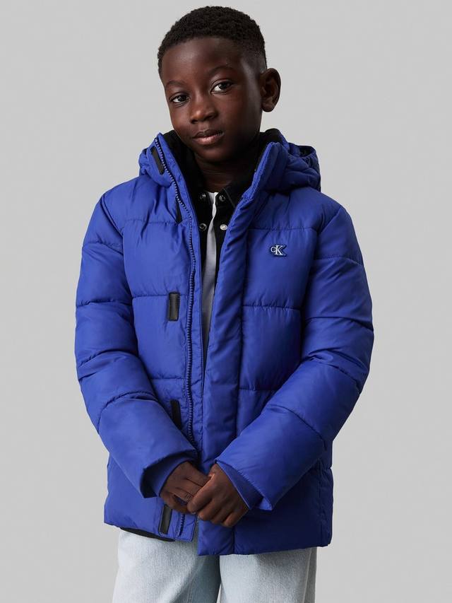 

Детская утепленная куртка Essential Puffer Calvin Klein, Pigment Blue