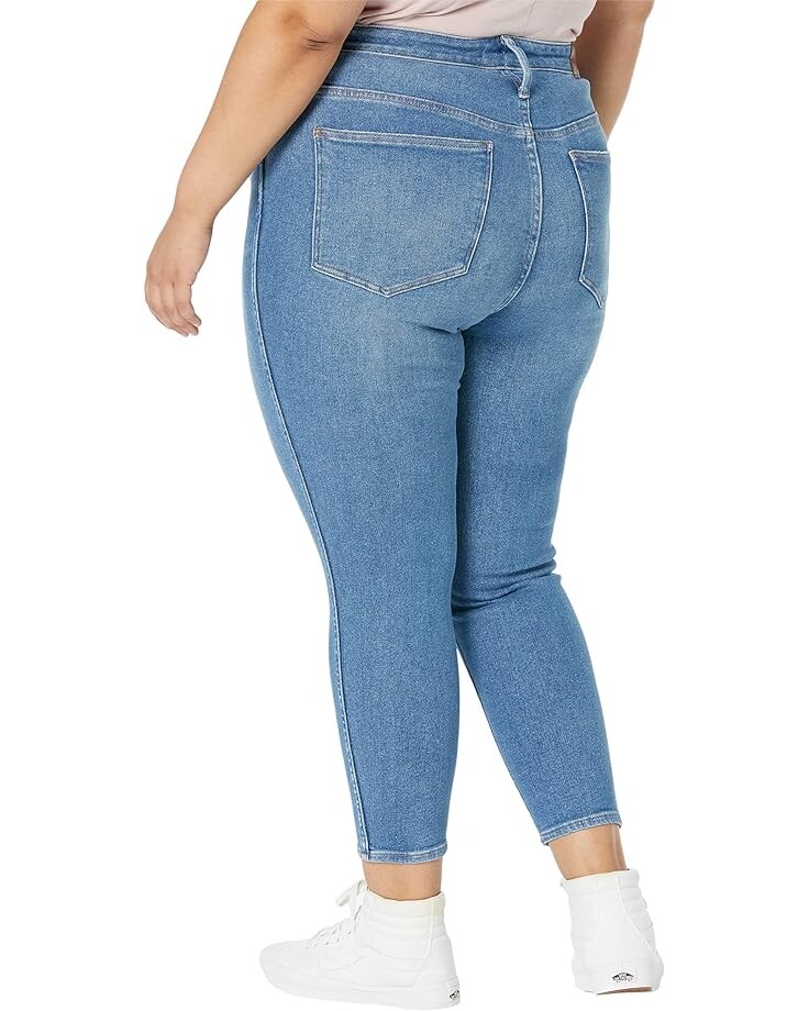 

Джинсы Madewell Plus Size 10" High-Rise Skinny Crop Jeans in Sheffield Wash, цвет Sheffield Wash