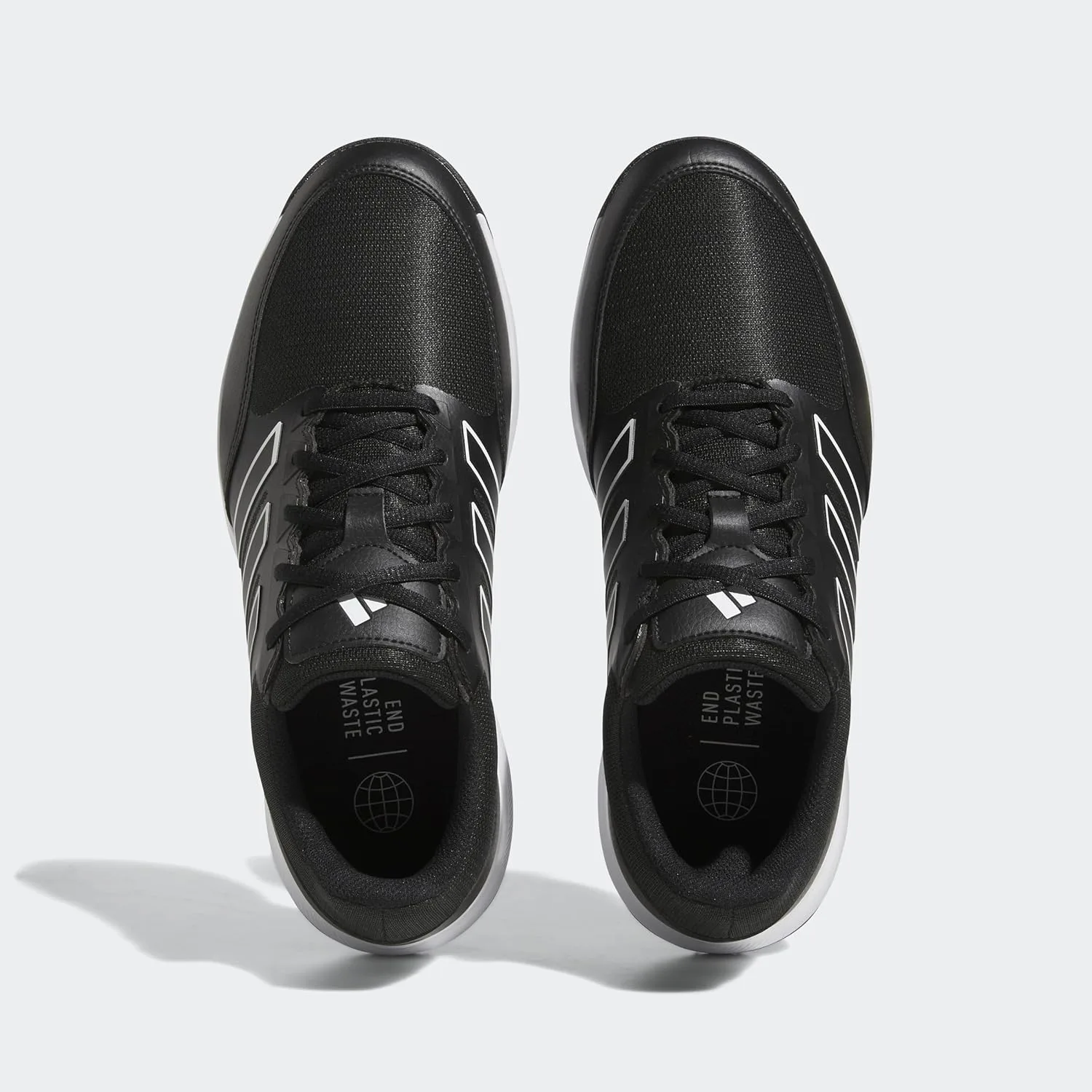 Мужские гольф-кроссовки Adidas Tech Response 3.0 Wide, белый/черный — фото 3