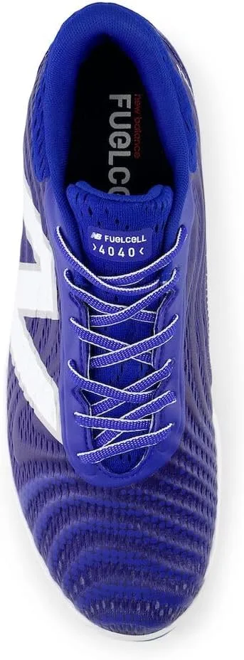 Мужские бейсбольные кроссовки New Balance FuelCell 4040 V7 с формованной платформой, белый — фото 4
