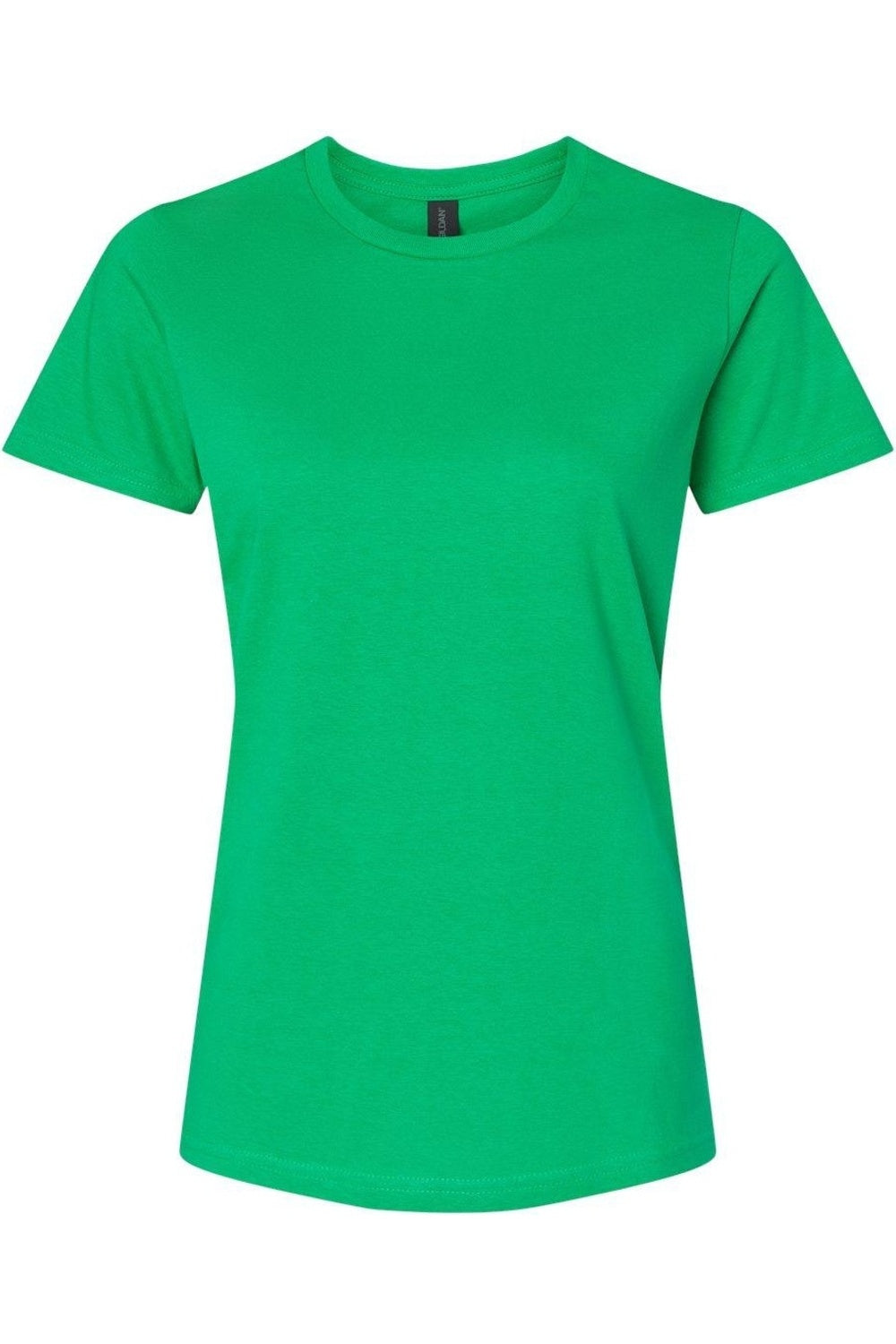 

Футболка женская Gildan Softstyle средней толщины, цвет irish green