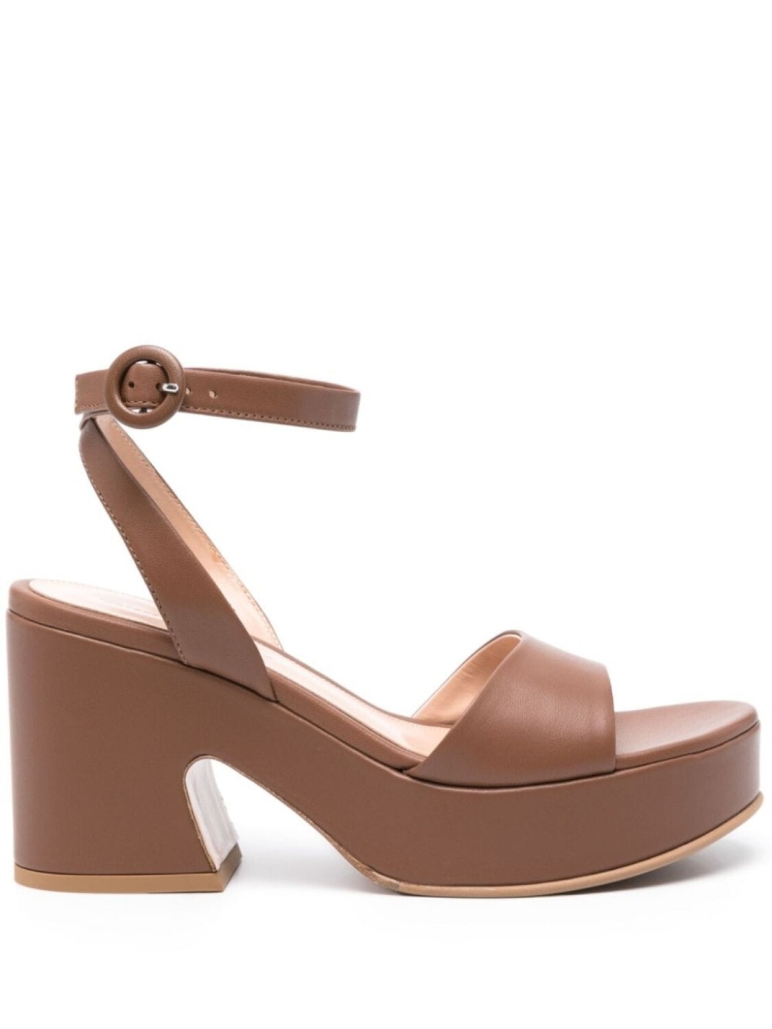 

Gianvito Rossi босоножки Alma 85, коричневый