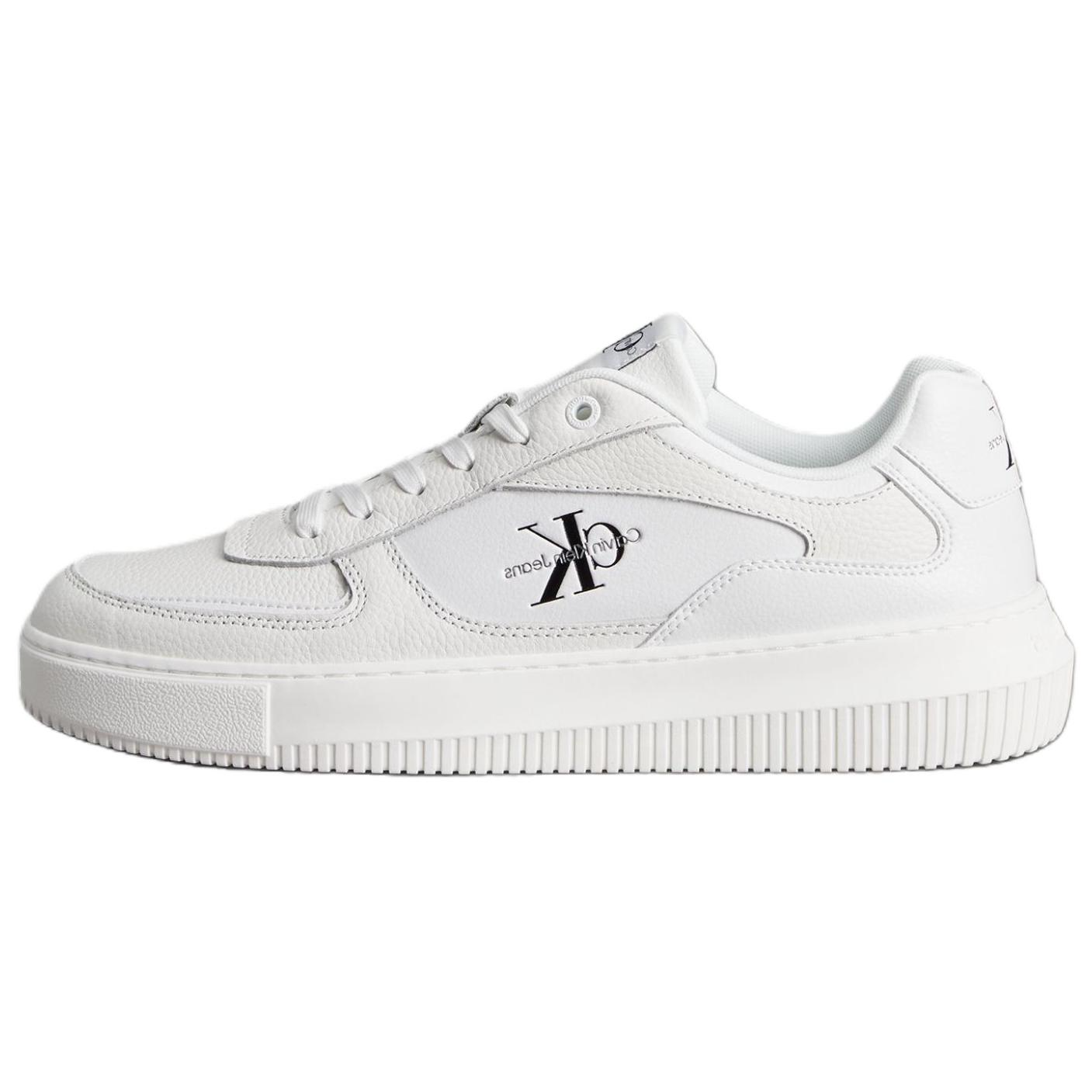 

CKJ CALVIN KLEIN JEANS Низкие мужские кроссовки для скейтбординга Moon White