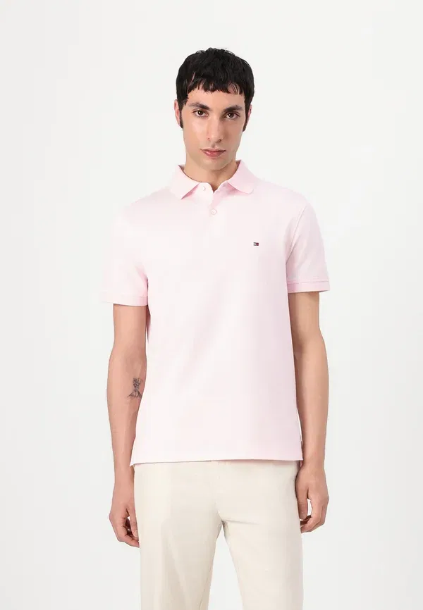 Футболка поло Tommy Hilfiger 1985 Regular Polo Core Essentials, розовый