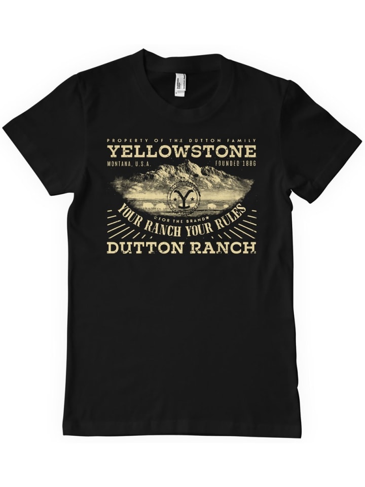 

Футболка yellowstone, черный