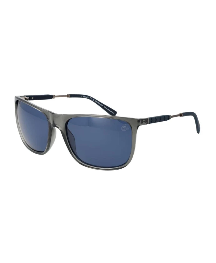 

Стильные поляризованные прямоугольные солнцезащитные очки Timberland, серый