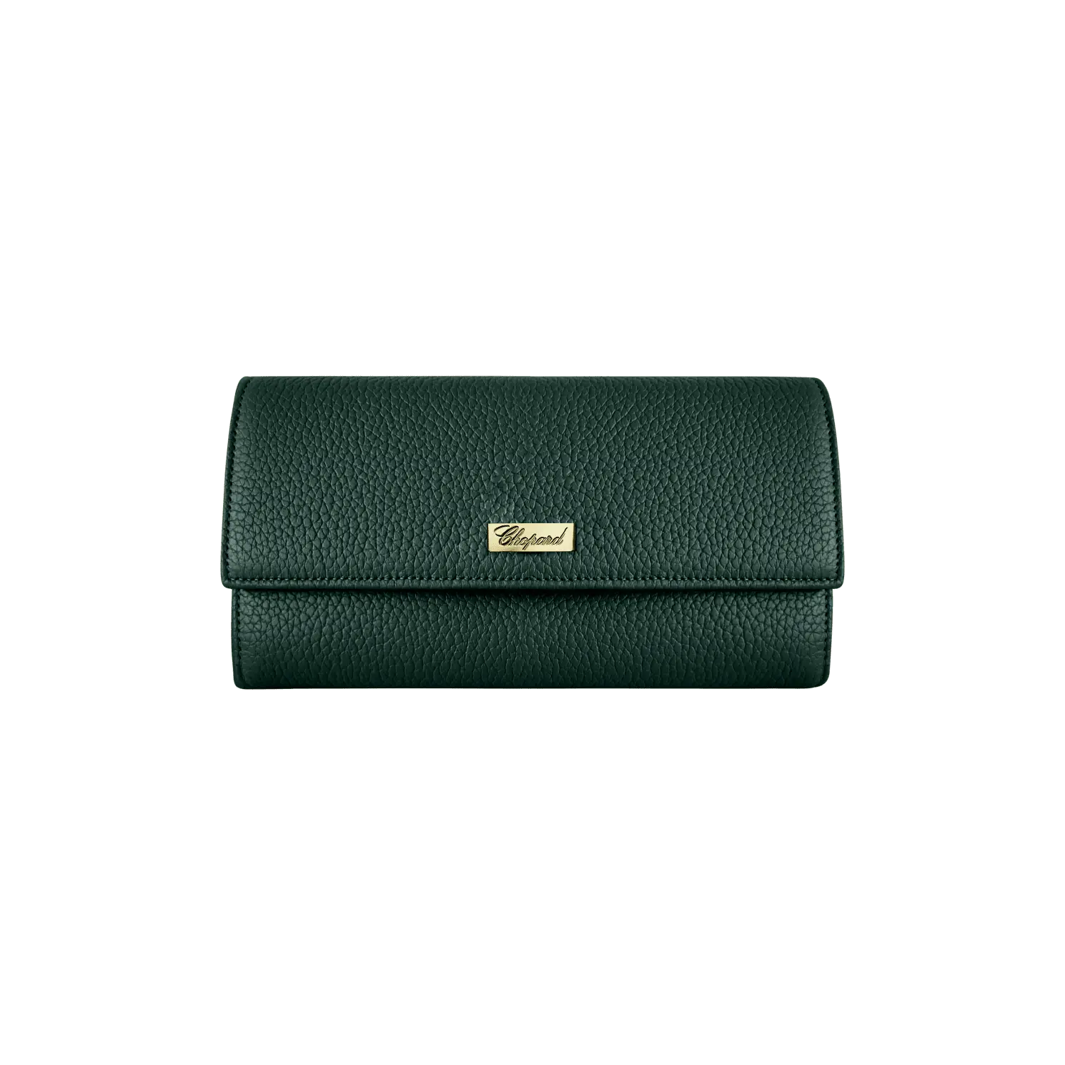

Кошелек Chopard Classic Continental Wallet - Телячья кожа с зеленой текстурой