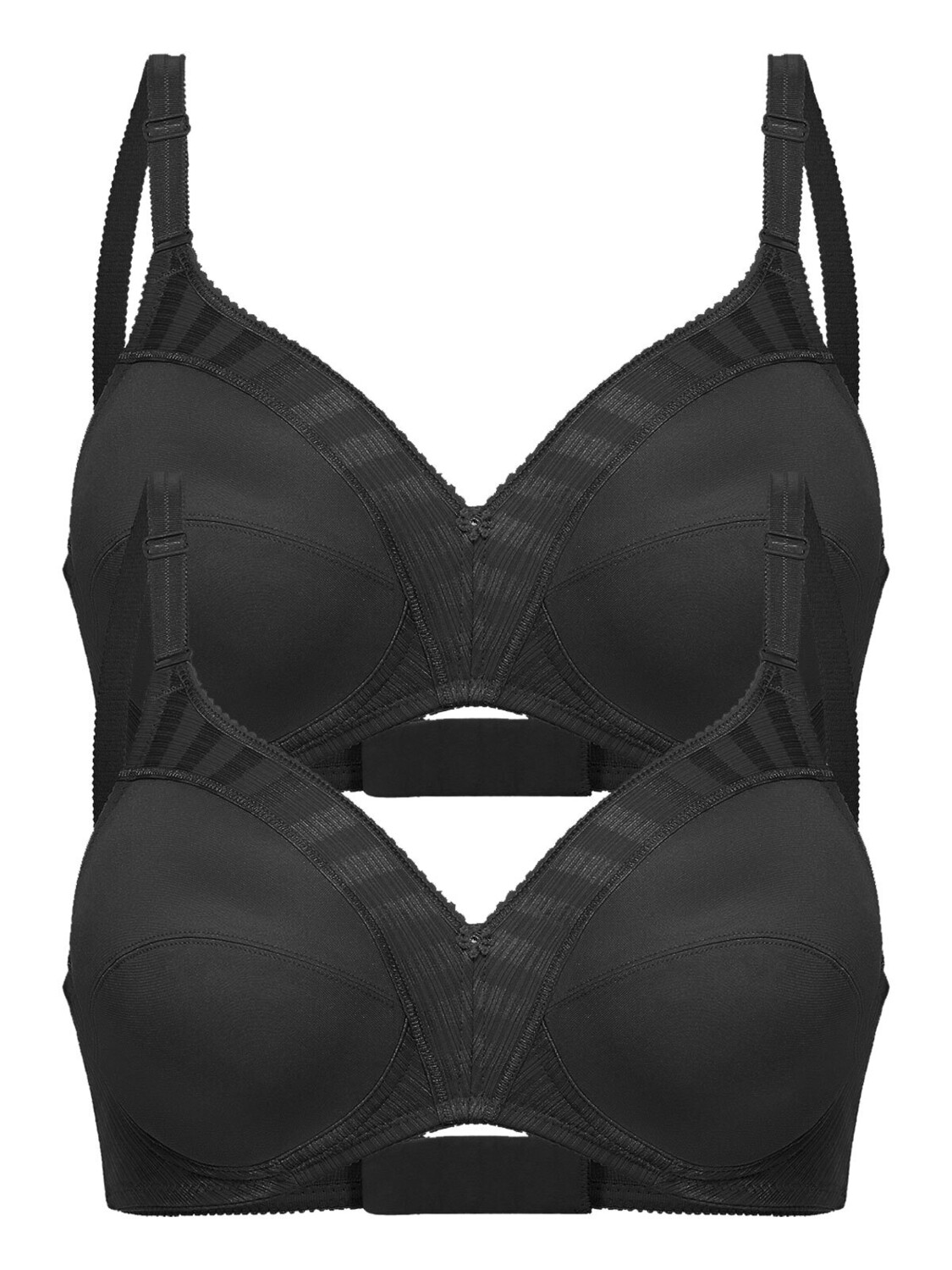 

Бюстгальтер без косточек Felina 2er Pack BH ohne Bügel, черный