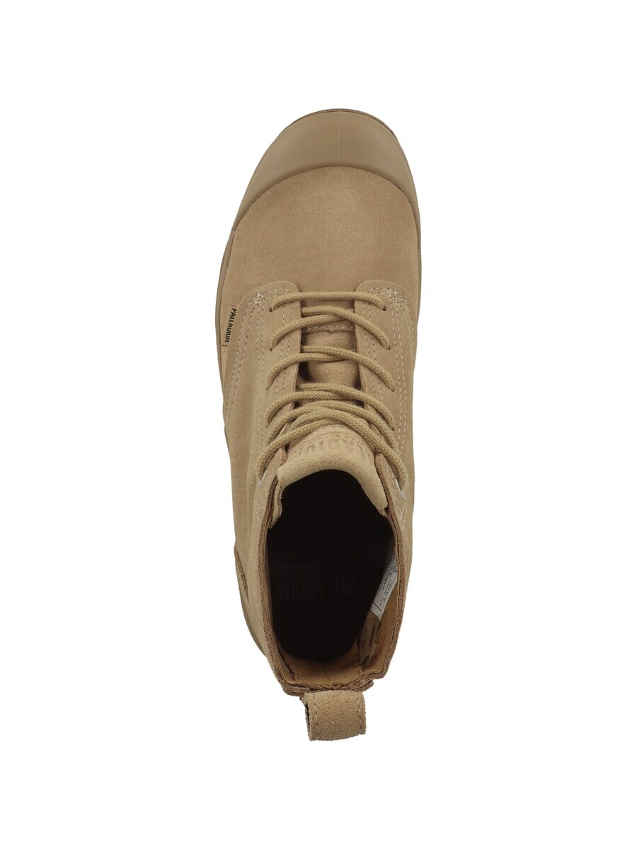 Ботильоны на шнуровке Palladium Lace-Up Boots Pampa, нюд — фото 3