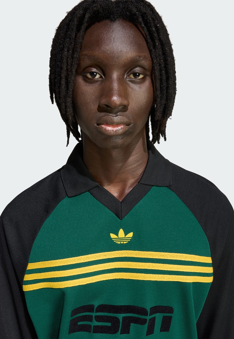 Рубашка ADIDAS ORIGINALS Sponsored Archive, зеленый — фото 4
