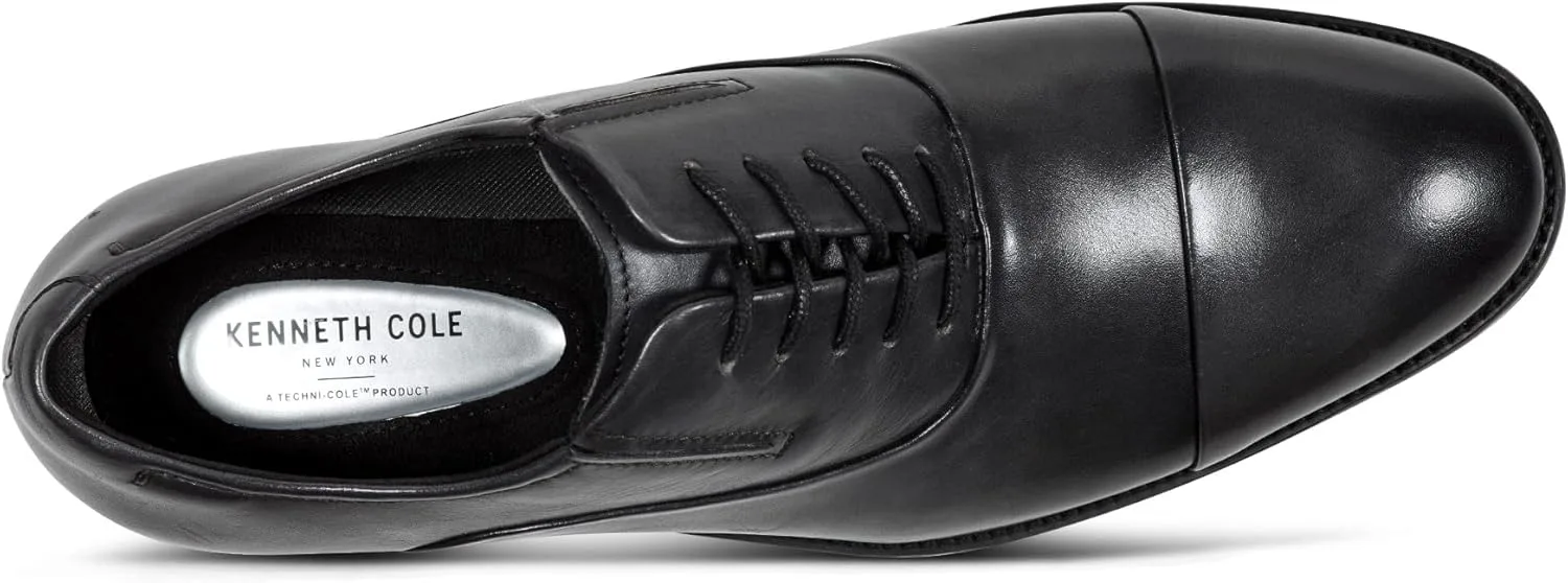 Мужские оксфорды Kenneth Cole New York Tully с мыском Cap Toe, темно-серый — фото 4