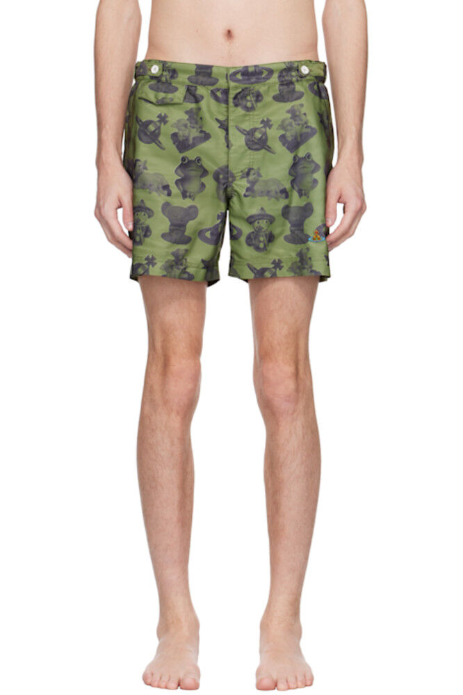 

Классические шорты для плавания Green Figurines Vivienne Westwood