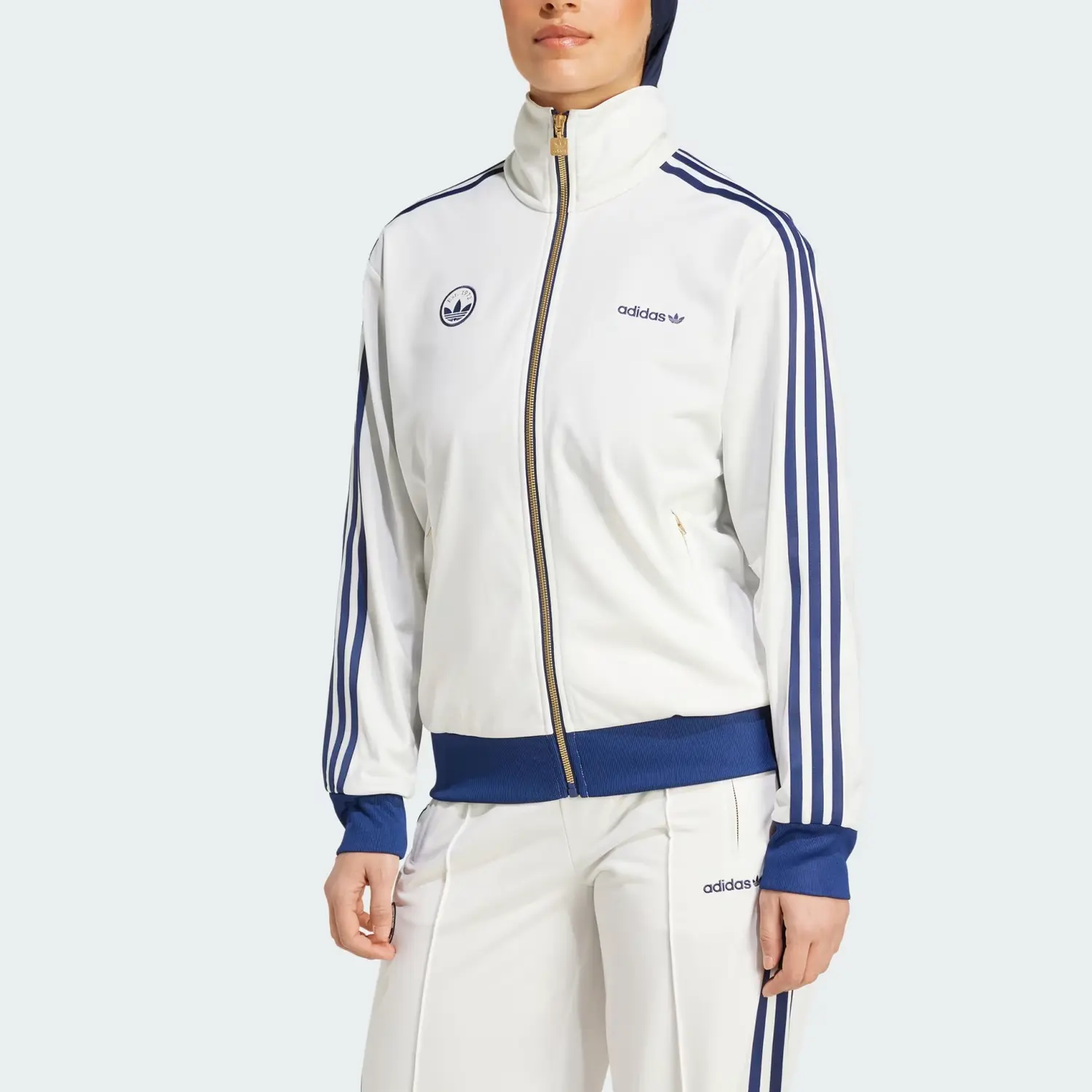 Куртка Firebird женская белый Adidas Originals — фото 2