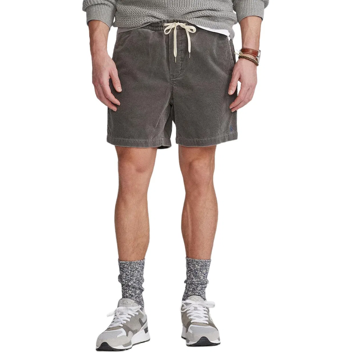 Шорты повседневные Casual Shorts Polo Ralph Lauren серые — фото 4