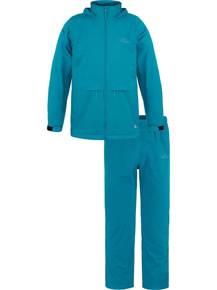 Дождевик Normani Outdoor Sports Kinder Regenanzug und Regenhose, синий — фото 2