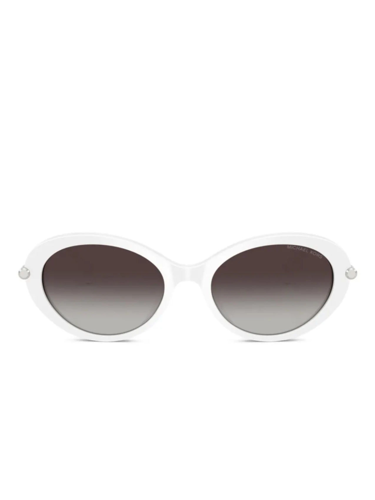 

Солнцезащитные очки в круглой оправе Michael Kors, белый