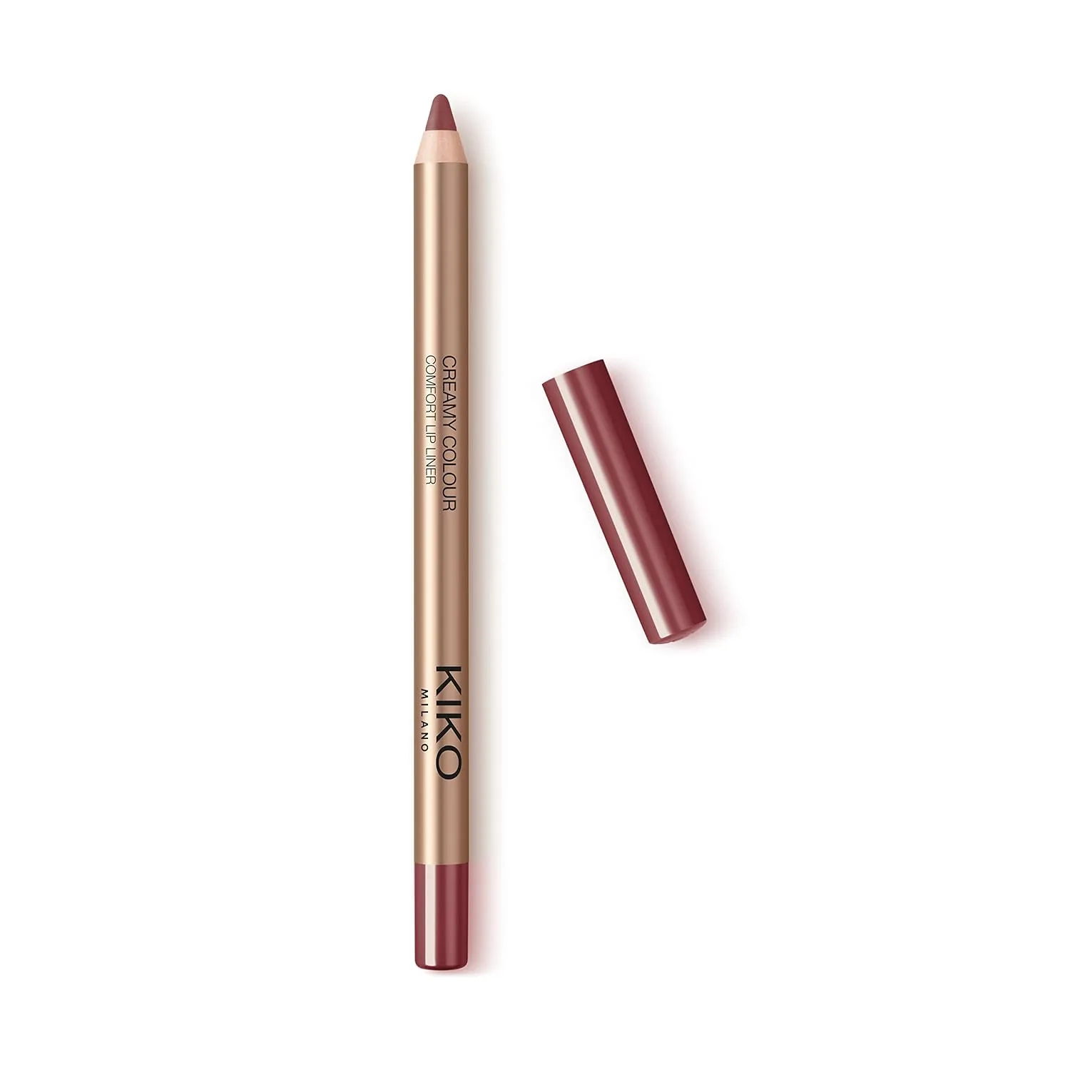 Карандаш для губ Kiko Milano Creamy Colour Comfort Lip Liner 24 | Стойкий карандаш для губ, 10 Rose Tea