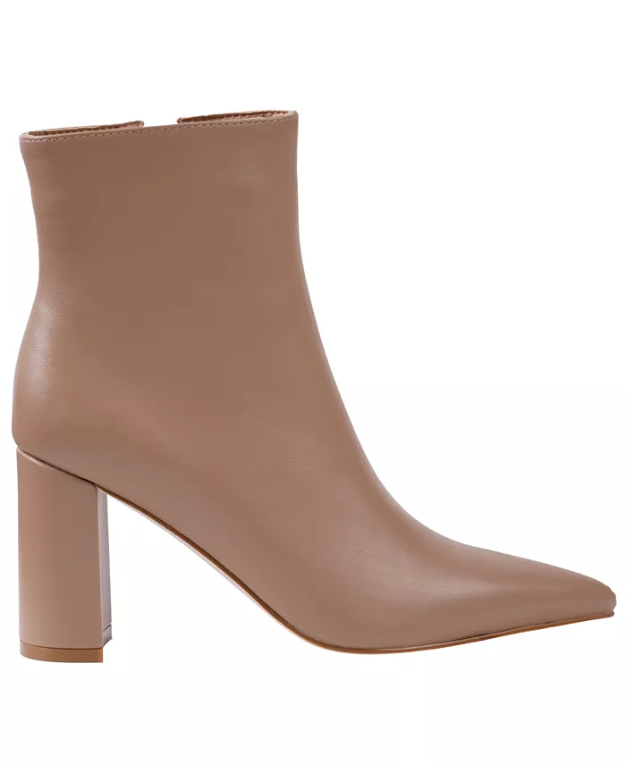 Женские ботильоны Maren на квадратном каблуке Gc Shoes, загар/бежевый — фото 2