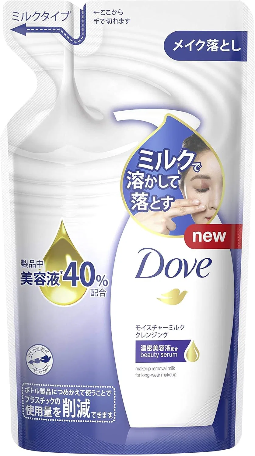 Молочко очищающее Dove Moisture Milk, 180 мл, 9 упаковок