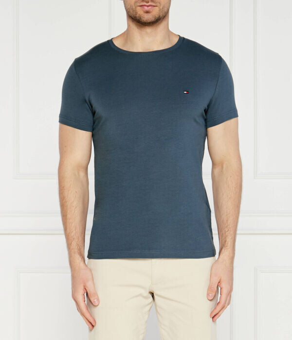 

Футболка мужская Tommy Hilfiger облегающая хлопковая, синий