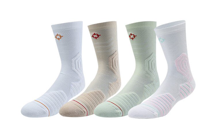 

Accurate Rigorer Носки до колена унисекс RIGORER, 3 пары (белый + хаки + мороженое)